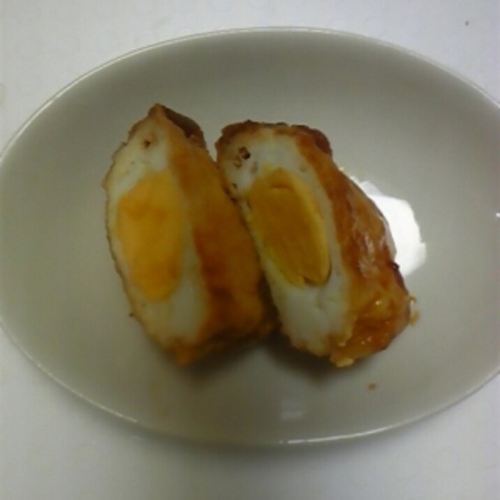 卵のアゲ包み煮
